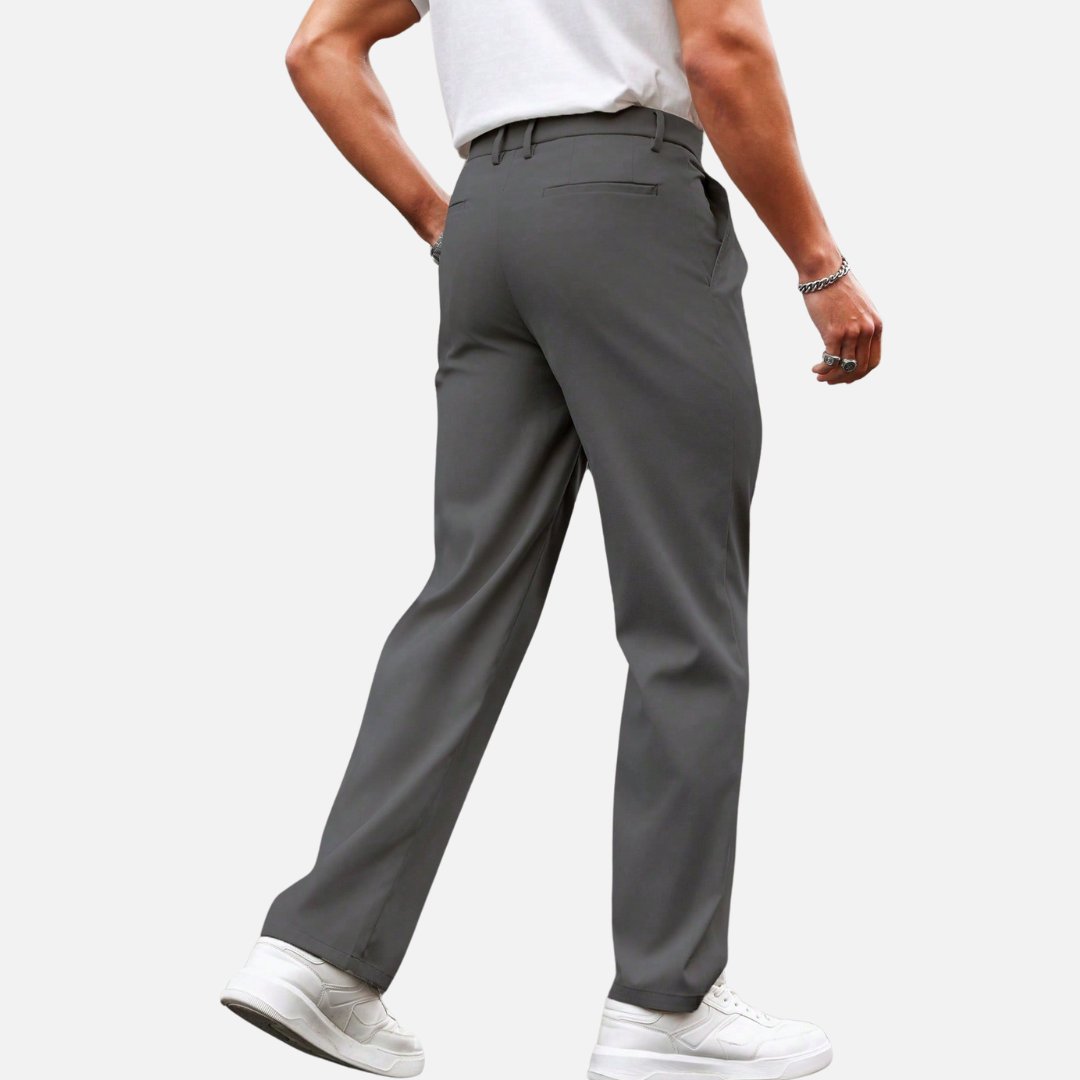 Calça Social Masculina Cinza Invoux NVX121 1