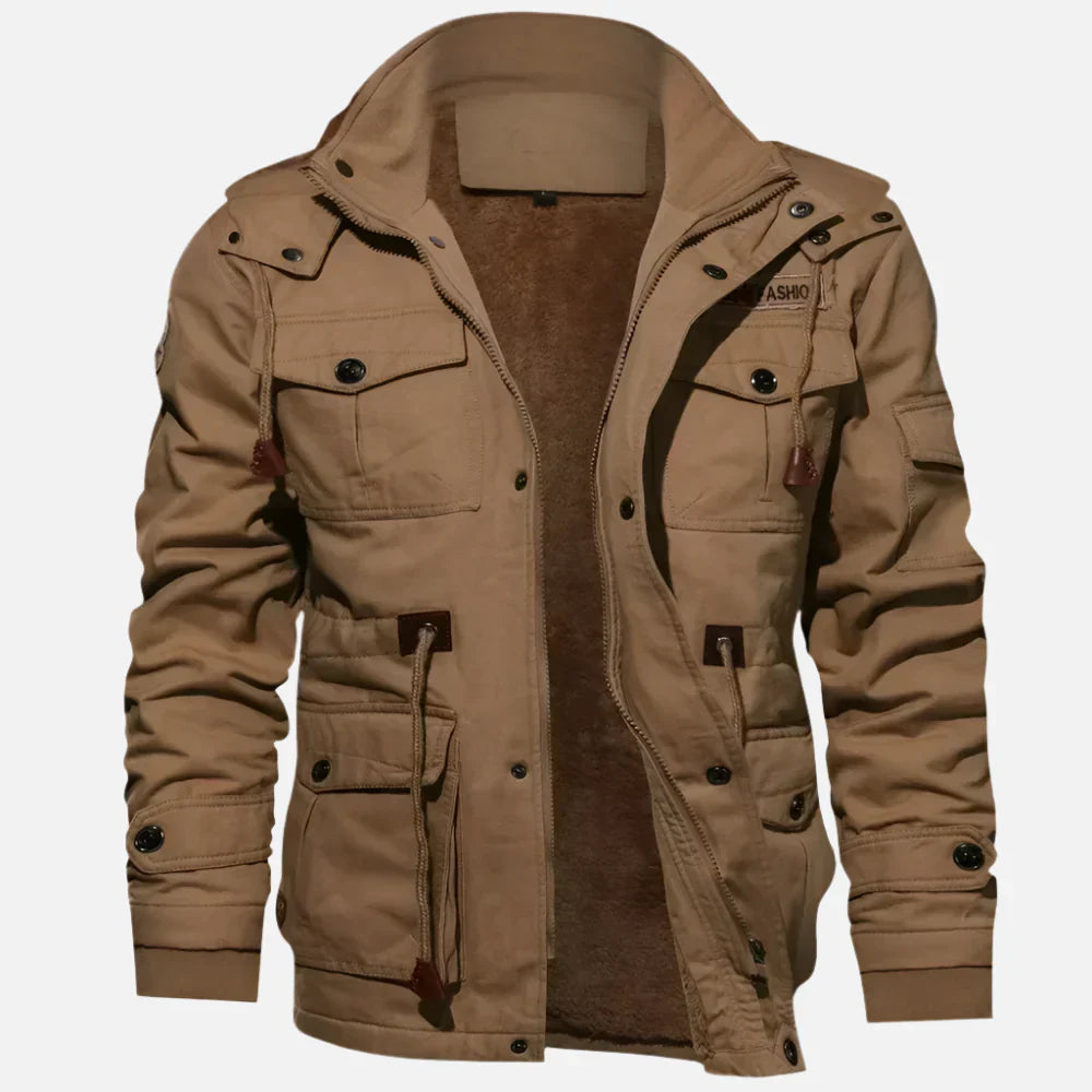 Jaqueta Motociclista Masculina Roadster Caqui NVX109 1