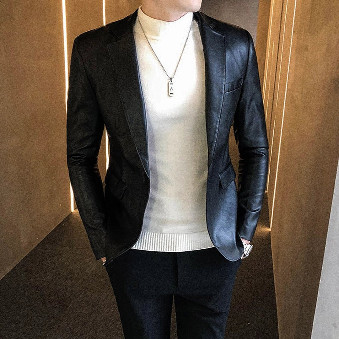 Blazer Invoux Veneto em Couro Premium