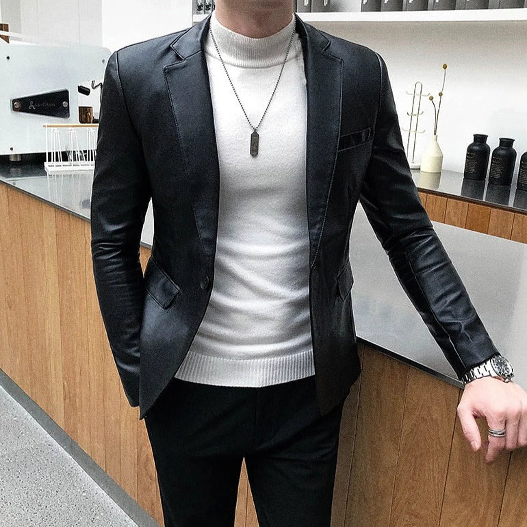Blazer Invoux Veneto em Couro Premium