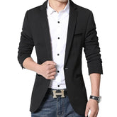 Blazer em Algodão Premium Preto Milano Invoux NVX112