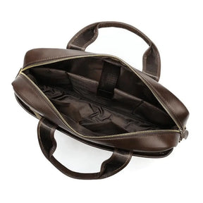 Bolsa de Couro Executiva Invoux NVX155 Marrom Marrom 12