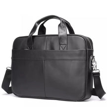Bolsa de Couro Executiva Invoux NVX155 Marrom Preto