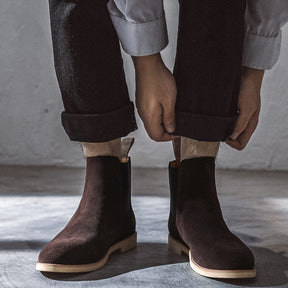 Bota Chelsea Invoux Camden em Couro Premium