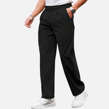 Calca Social Masculina Preta Invoux NVX121 2