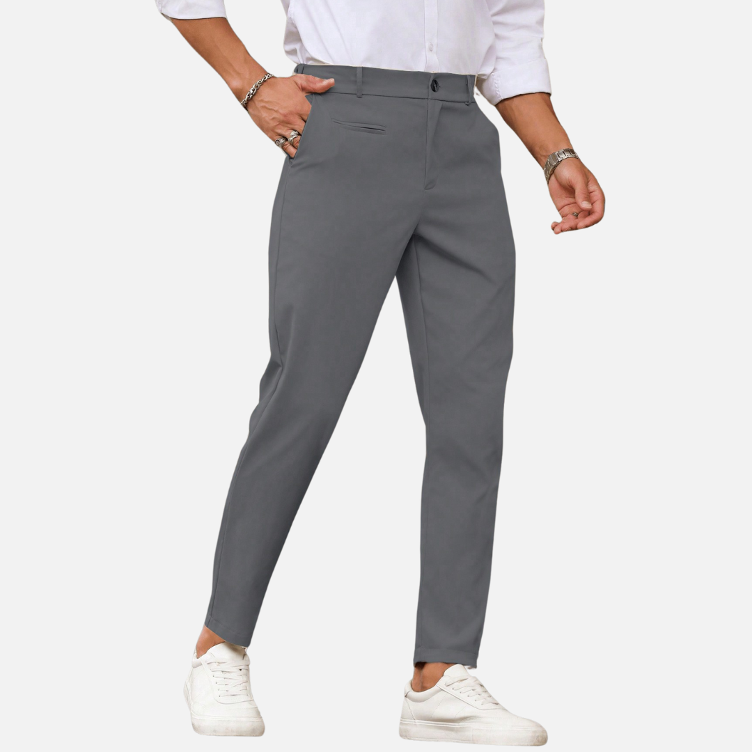 Calca Social de Alfaiataria Masculina Invoux NVX118 5