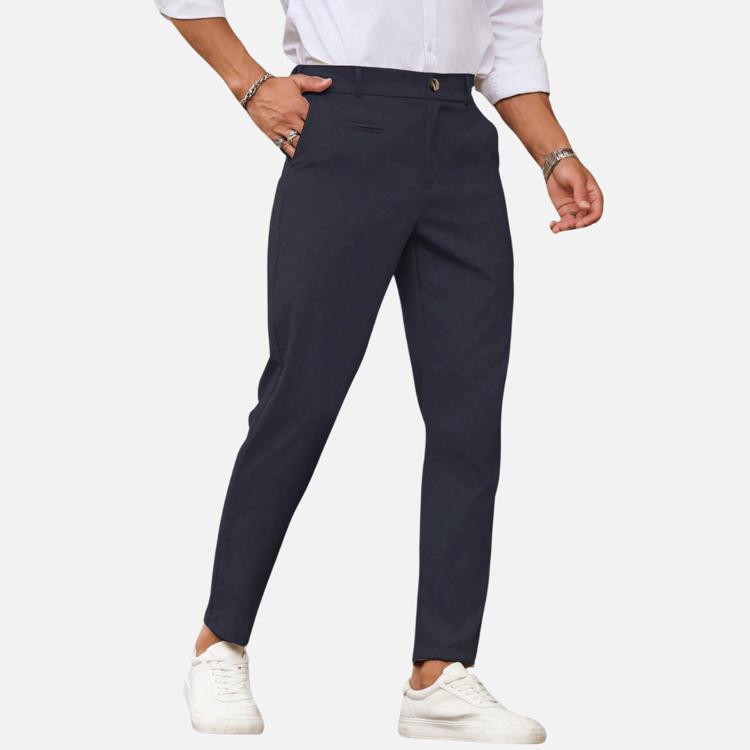 Calca Social de Alfaiataria Masculina Invoux NVX118 6