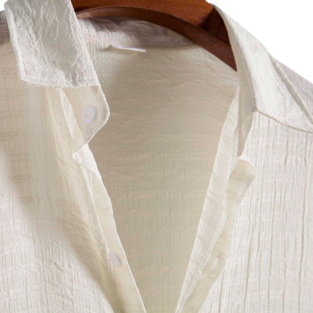Camisa Masculina de Linho Invoux Riviera