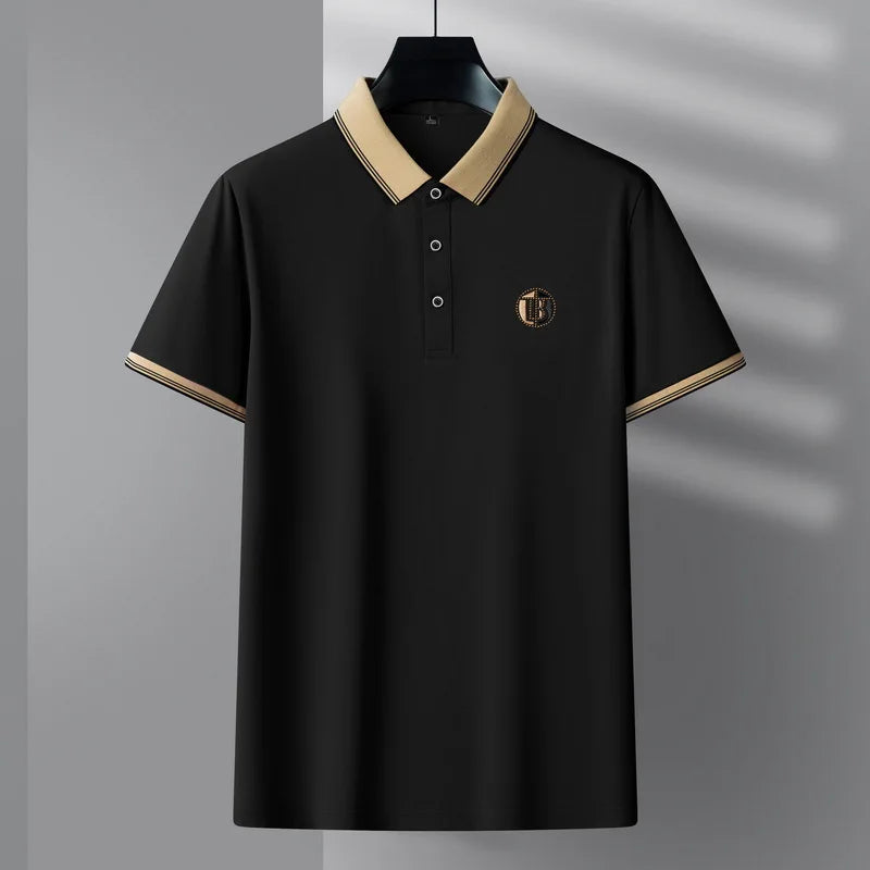 Camisa Polo Elegante Invoux Bordeaux