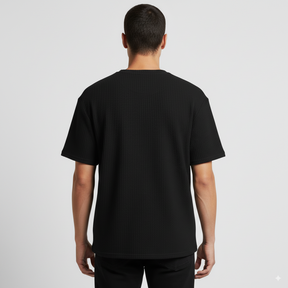 Camisa Oversized Casual Basica Invoux NVX160 Preta 3