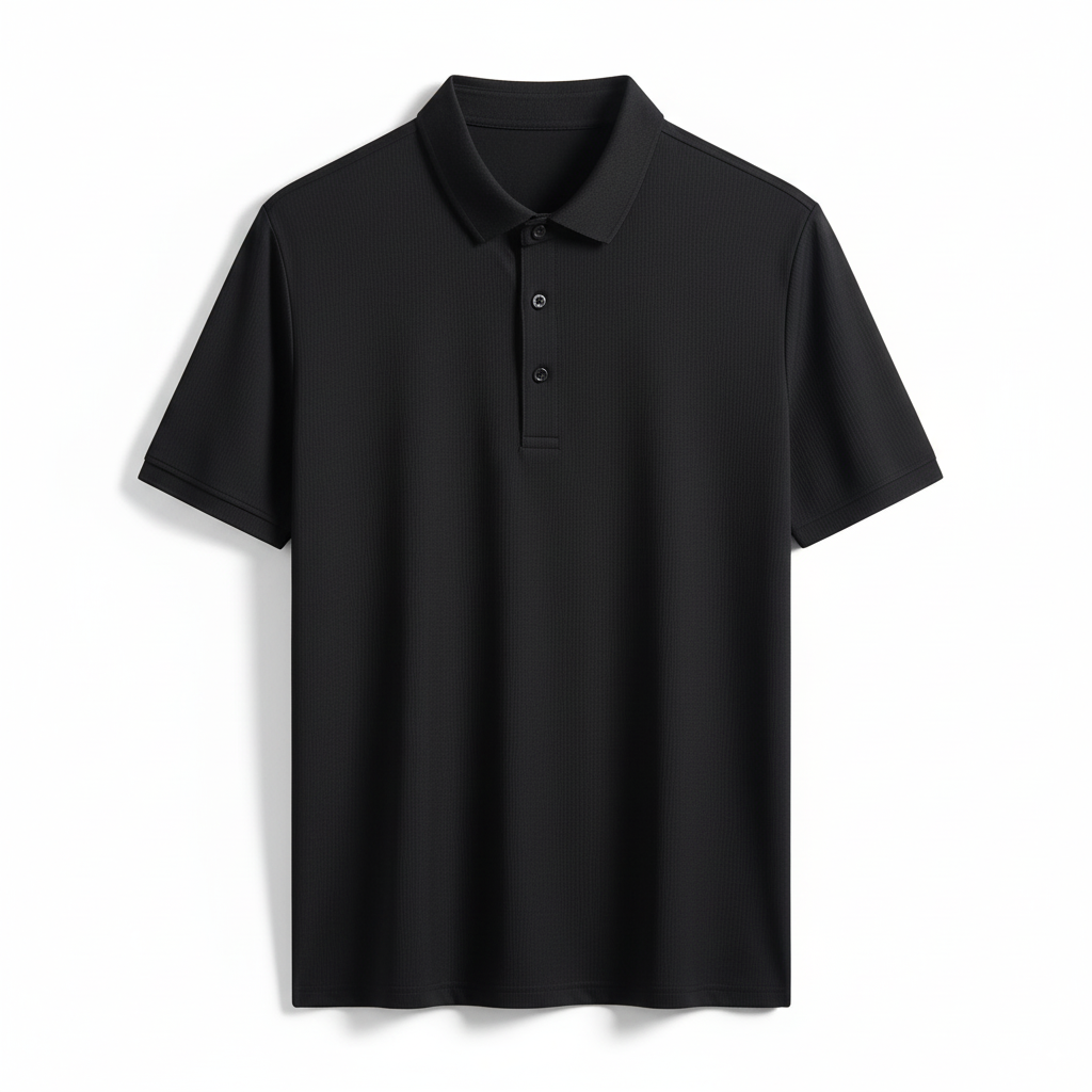 Camisa Polo Masculina Invoux NVX165 Preto