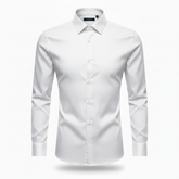 Camisa Social Masculina Manga longa Slim Fit Invoux NVX167
Branca