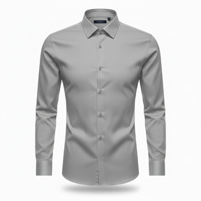 Camisa Social Masculina Manga longa Slim Fit Invoux NVX167
Cinza