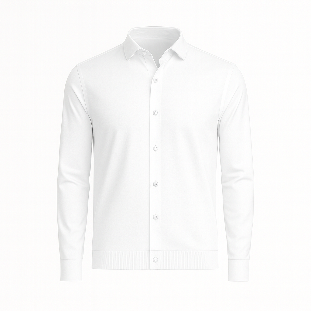 Camisa Social Masculina Slim Invoux NVX159 Branco