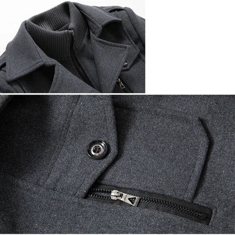 Casaco Masculino Europeu Clássico Invoux NVX116 3
