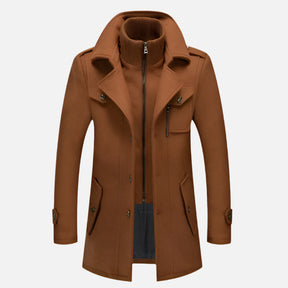 Casaco Masculino Marrom Europeu Clássico Invoux NVX116