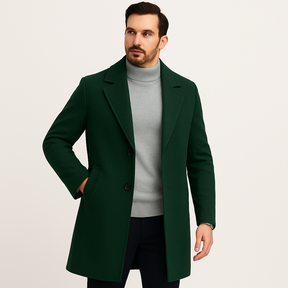 Sobretudo Masculino Verde Escuro Invoux NVX110