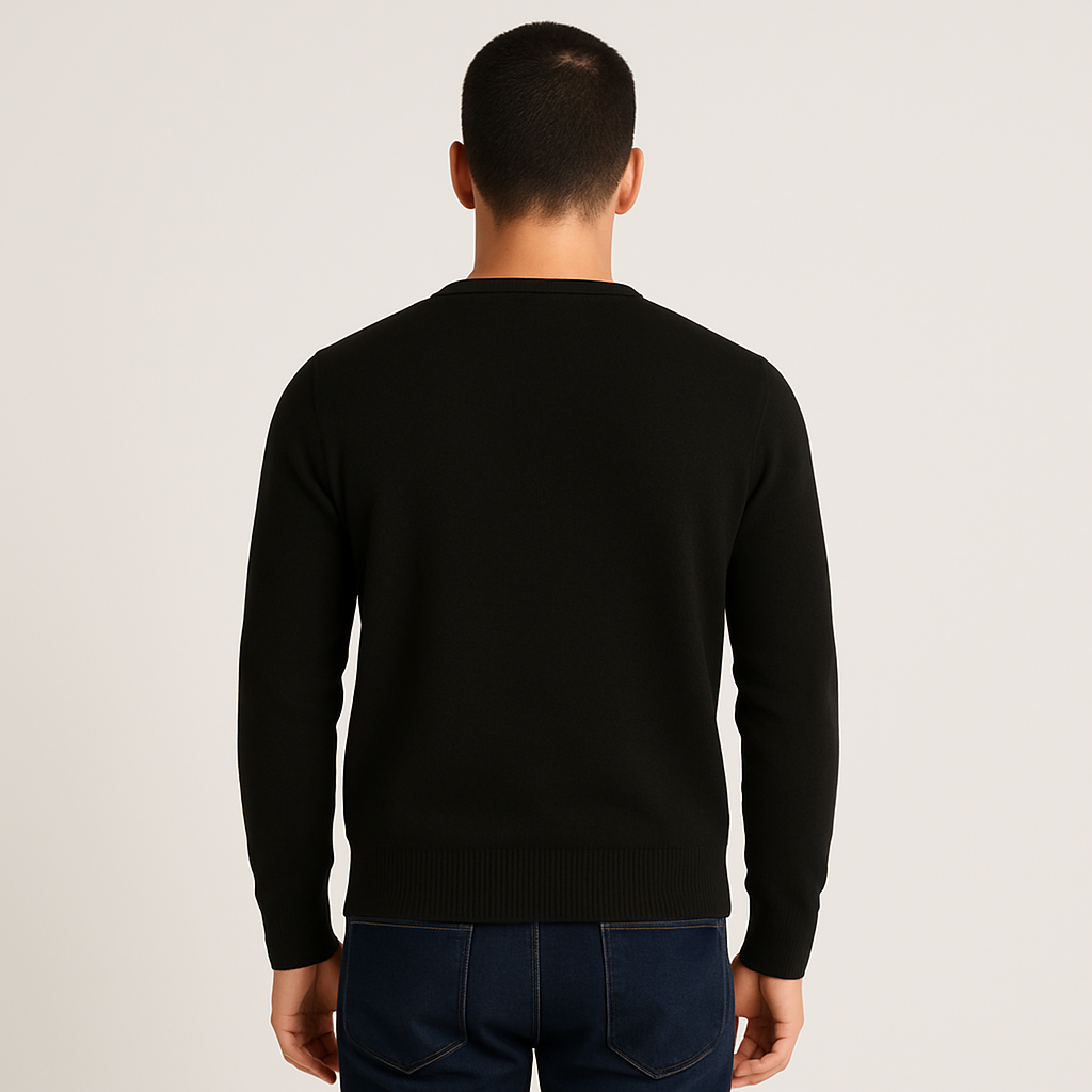 Suéter Basic Masculino Gola V Invoux NVX122