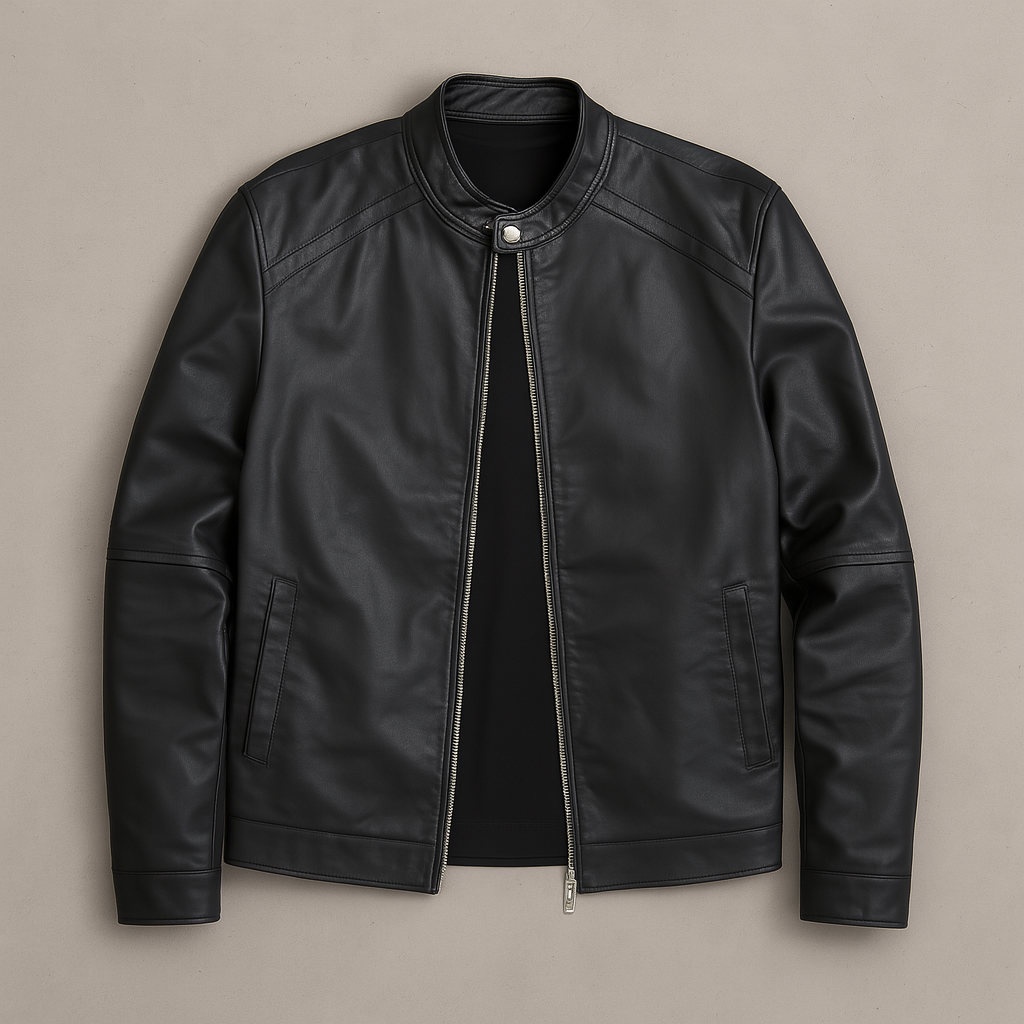 Jaqueta Masculina em Couro NVX108