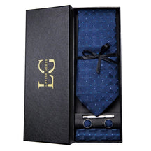 Conjunto Gravata de Seda Estampada Invoux NVX153 1234567891234