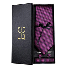 Conjunto Gravata de Seda Estampada Invoux NVX153 1234567891