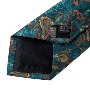 Conjunto Gravata de Seda Estampada Invoux NVX153 1234567