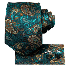 Conjunto Gravata de Seda Estampada Invoux NVX153 1234