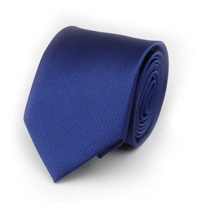 Gravata Lisa Classica Invoux NVX136 Azul Escuro