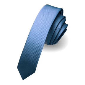 Gravata Lisa Slim Invoux NVX140 Azul Claro