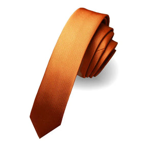 Gravata Lisa Slim Invoux NVX140 Laranja