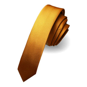 Gravata Lisa Slim Invoux NVX140 Laranja Claro