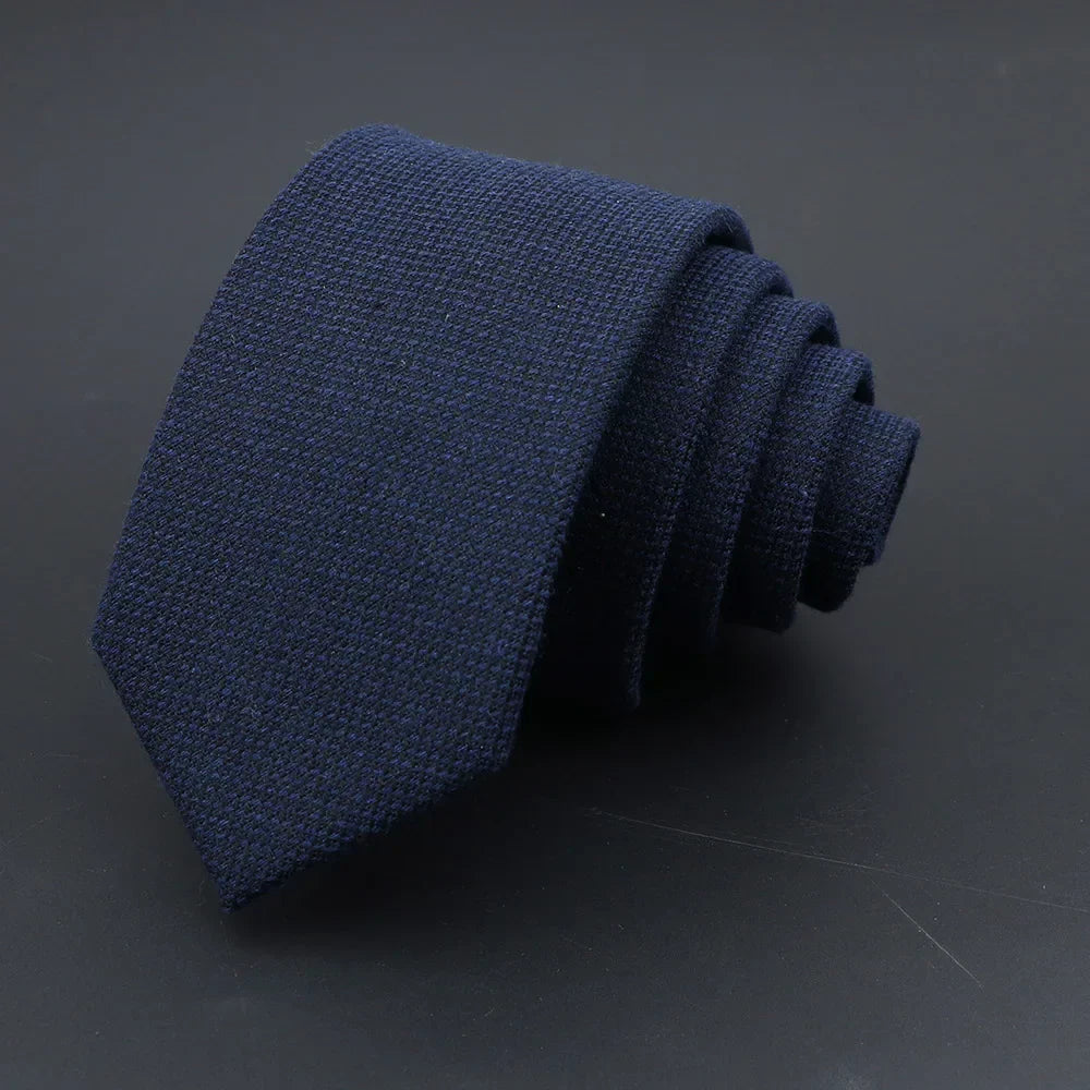 Gravata de La Slim Invoux NVX145 Azul Escuro 1