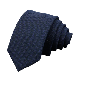 Gravata de La Slim Invoux NVX145 Azul Escuro