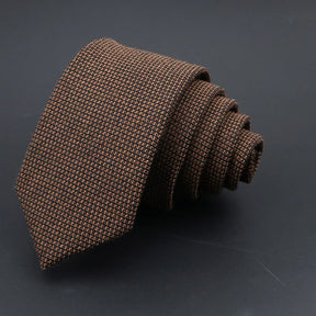 Gravata de La Slim Invoux NVX145 Marrom