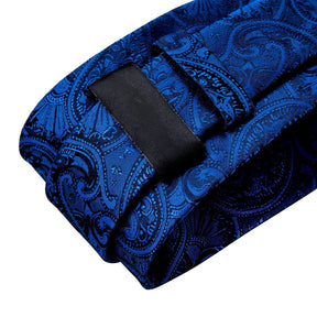 Gravata de Seda Estampada Invoux NVX139 Azul 2