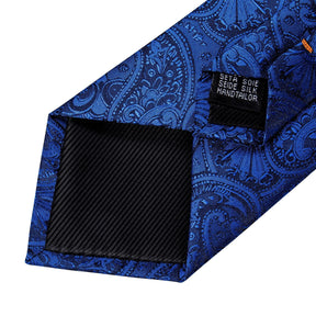Gravata de Seda Estampada Invoux NVX139 Azul 3