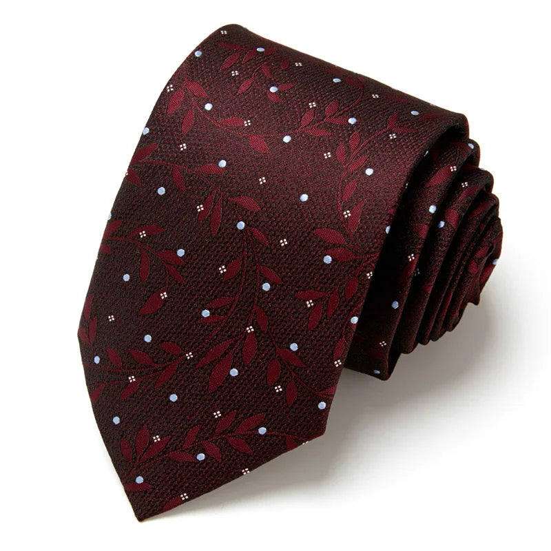 Gravata de Seda Estampada Invoux NVX144 H