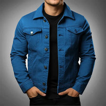 Jaqueta Jeans Masculina Invoux Slim