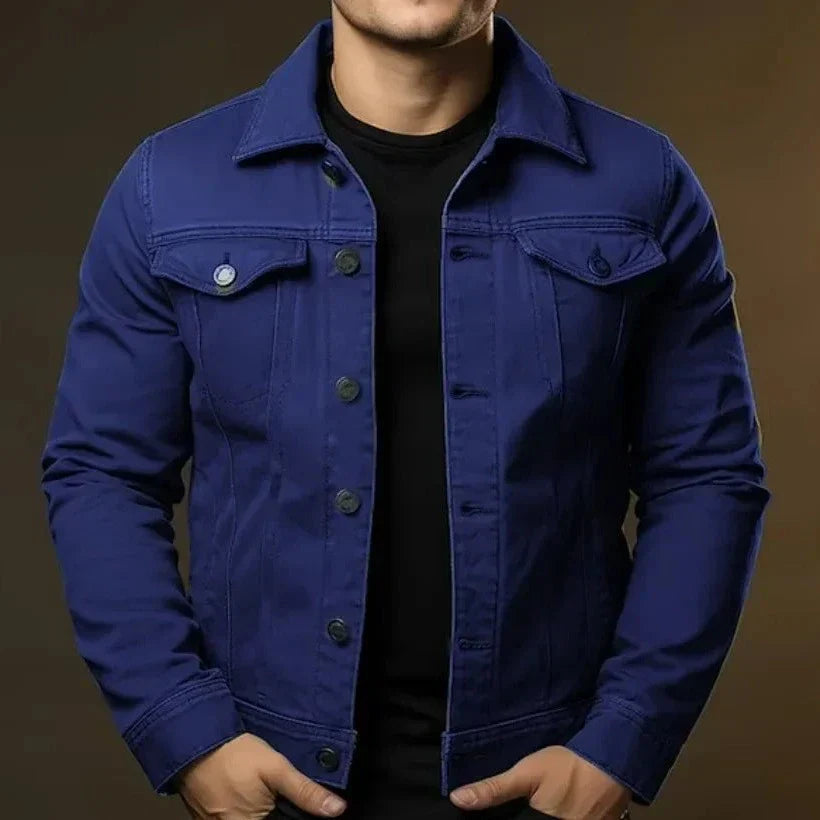 Jaqueta Jeans Masculina Invoux Slim