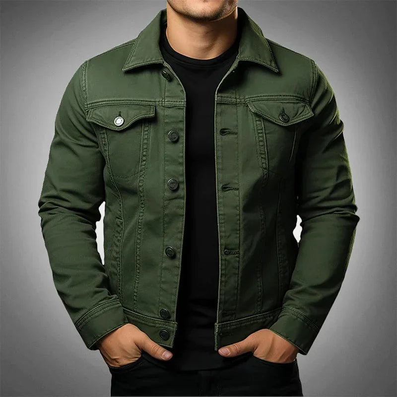 Jaqueta Jeans Masculina Invoux Slim