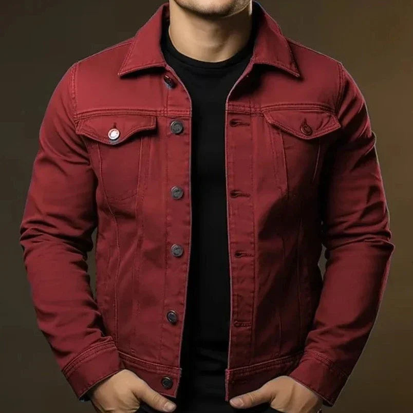 Jaqueta Jeans Masculina Invoux Slim