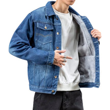 Jaqueta Masculina Jeans Acolchoada Invoux Basic