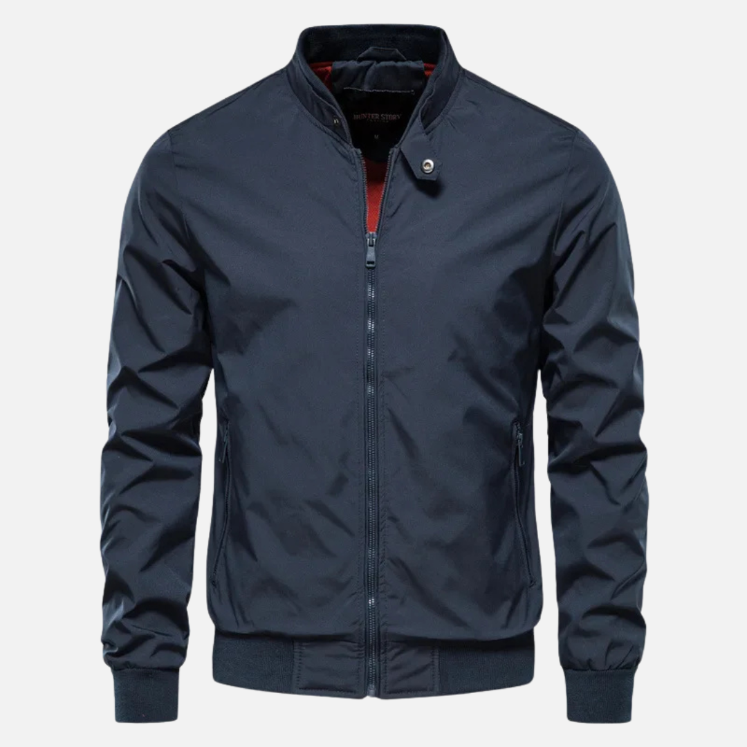 Jaqueta Bomber Masculina Azul Invoux NVX114