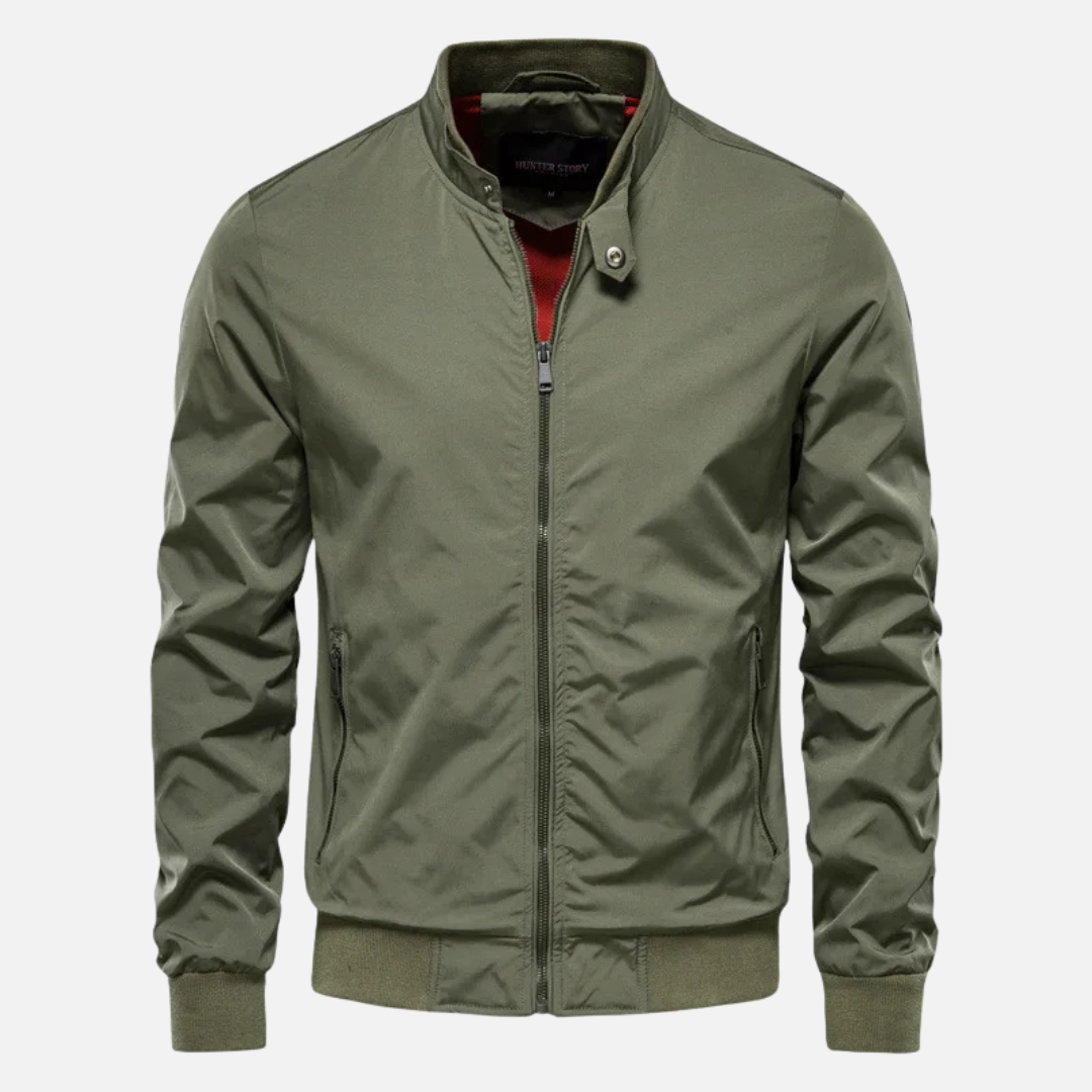 Jaqueta Bomber Masculina Verde Invoux NVX114