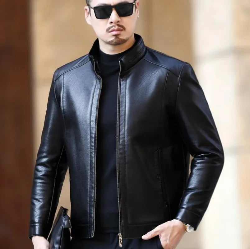 Jaqueta De Couro Premium Masculina Invoux NVX117 2