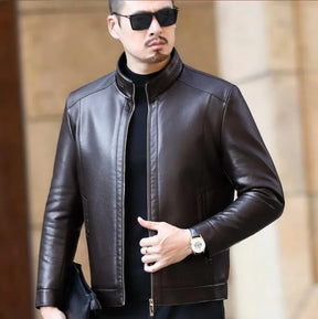 Jaqueta De Couro Premium Masculina Invoux NVX117 5