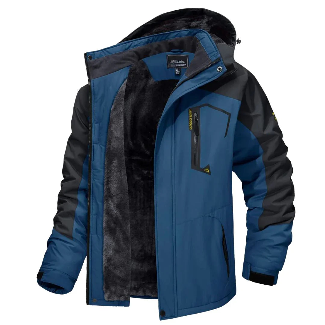 Jaqueta Impermeavel Masculina Azul Alpine NVX104