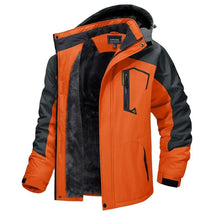 Jaqueta Impermeavel Masculina Laranja Alpine NVX104