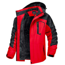 Jaqueta Impermeavel Masculina Vermelha Alpine NVX104