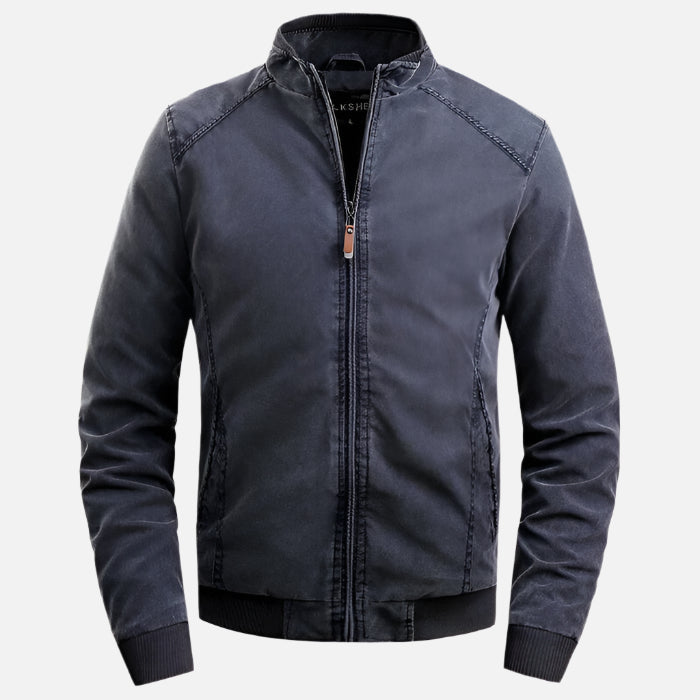 Jaqueta Masculina Casual Azul Invoux NVX113